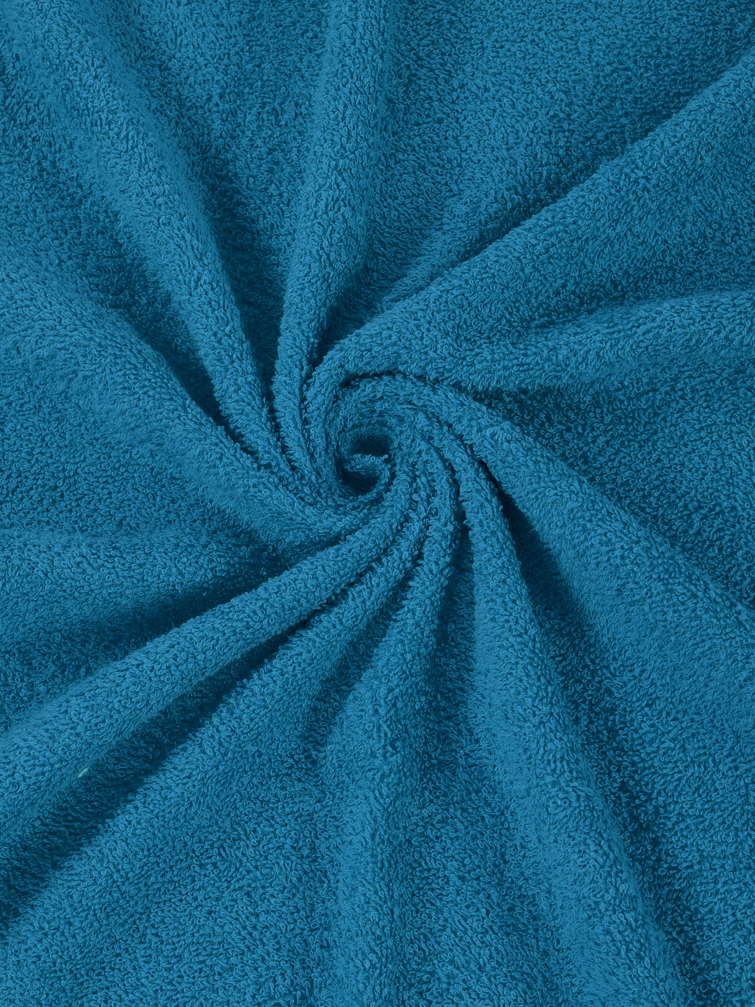 Essential Turquoise Blue 100% Cotton Solid 340 GSM Bath Towel Soho Small 1 Pc Pvc Pack