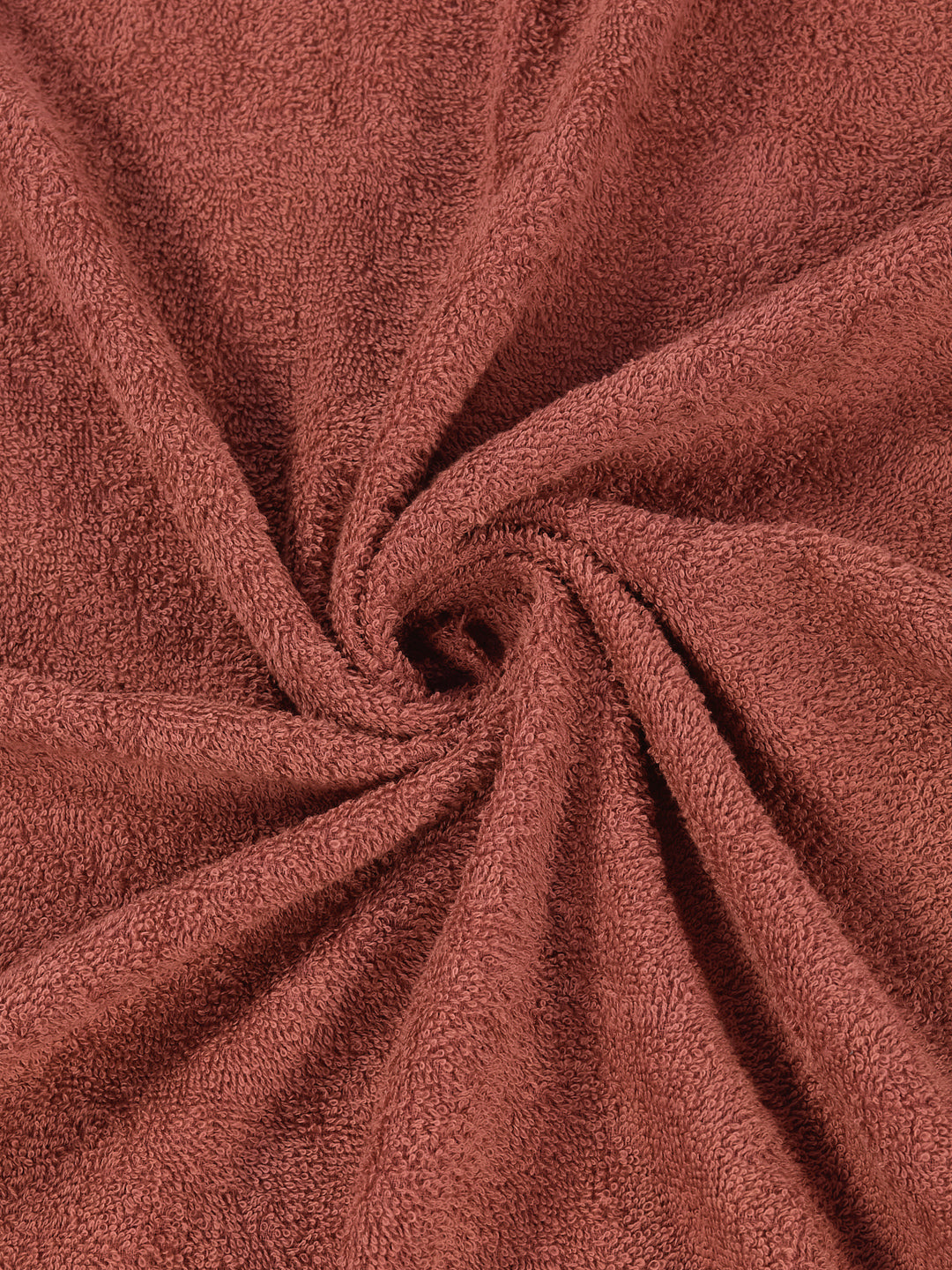 Essential Rust 100% Cotton Solid 340 GSM Bath Towel Soho Small 1 Pc Pvc Pack