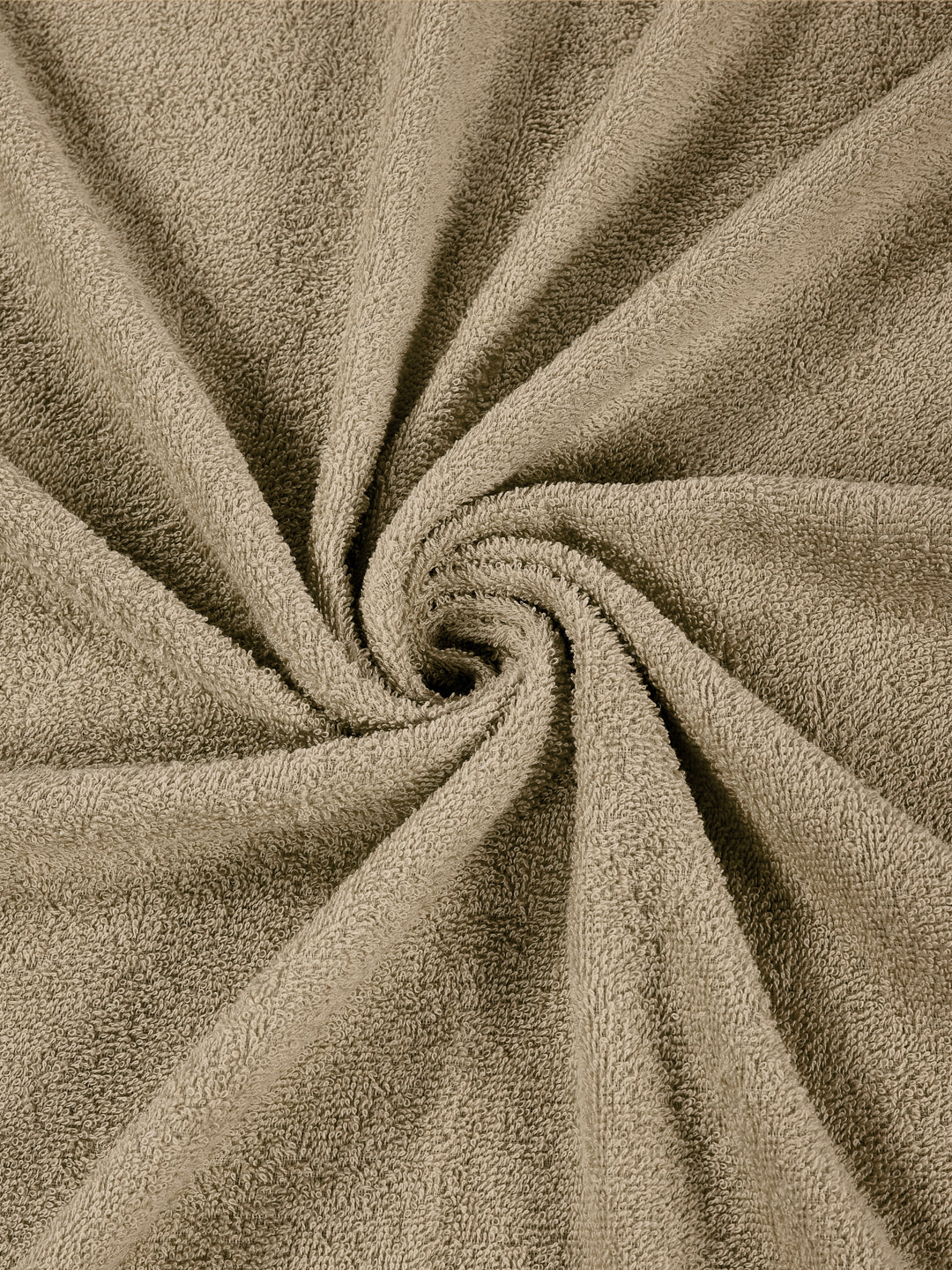Essential Beige 100% Cotton Solid 340 GSM Bath Towel Soho Small 1 Pc Pvc Pack