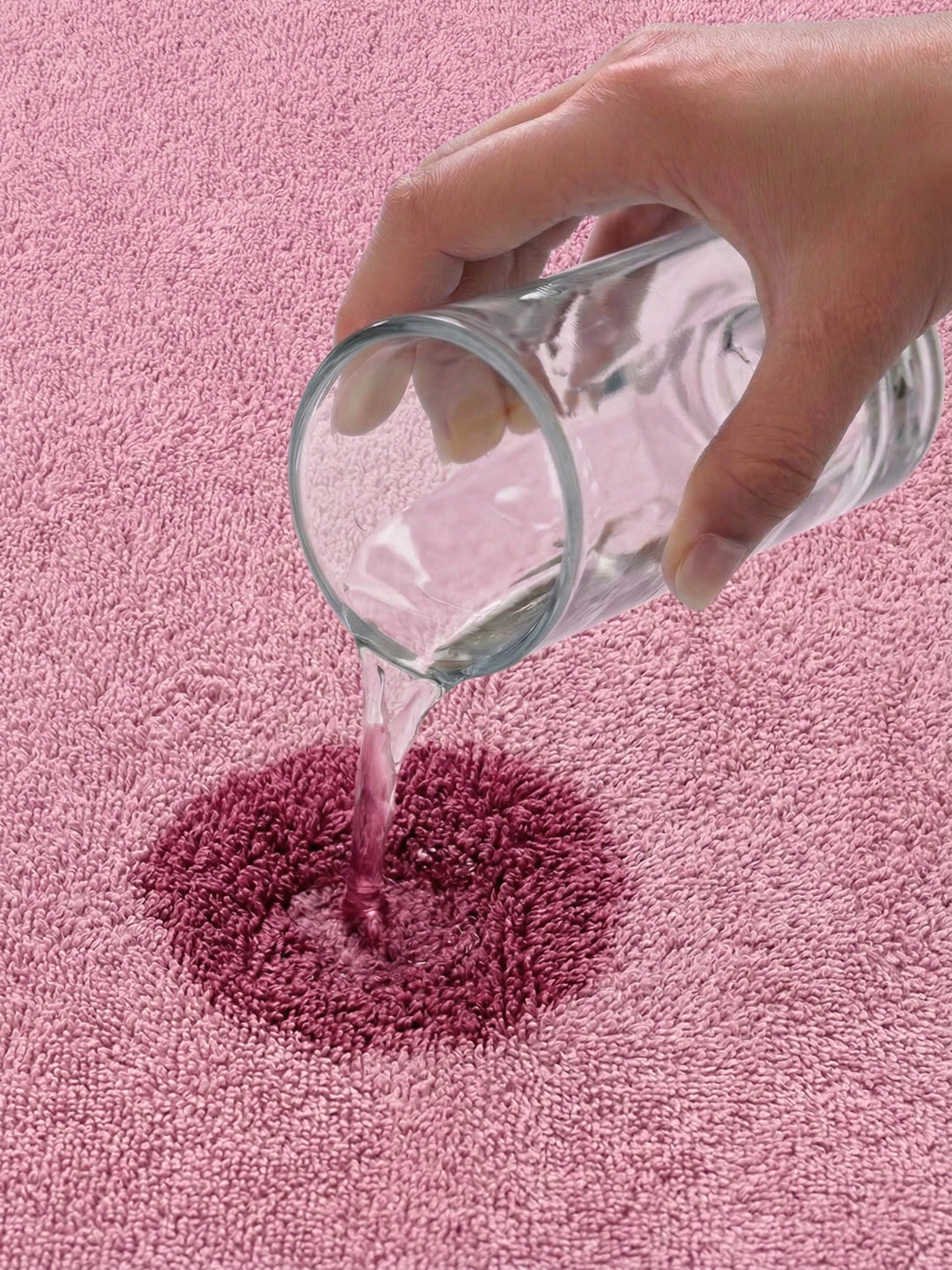 Essential Pink 100% Cotton Solid 340 GSM Bath Towel Soho Small 1 Pc Pvc Pack