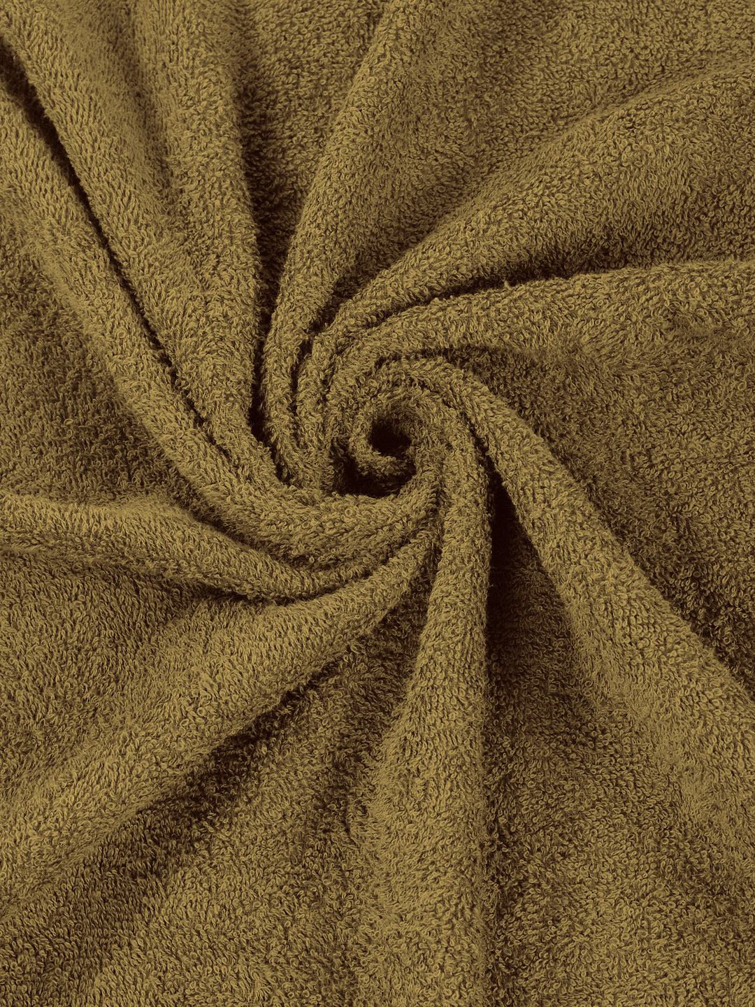 Essential Khaki 100% Cotton Solid 340 GSM Bath Towel Soho Small 1 Pc Pvc Pack