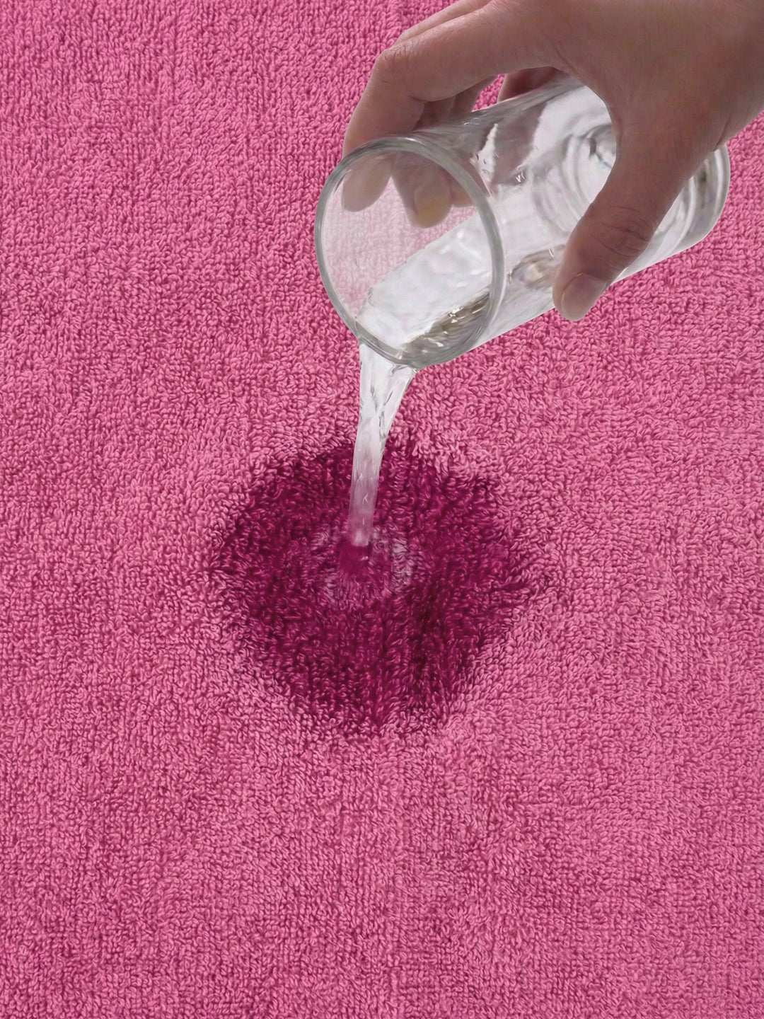 Essential Pink 100% Cotton Solid 340 GSM Bath Towel Soho Small 1 Pc Pvc Pack