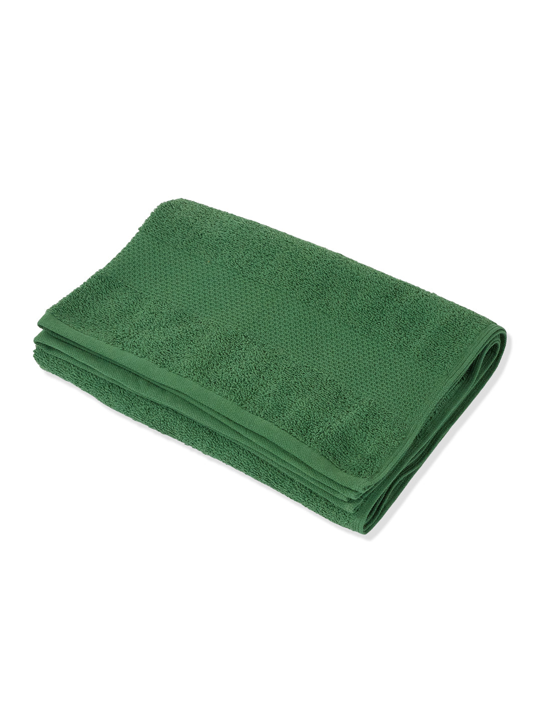 Essential Mint Green 100% Cotton Solid 380 GSM Bath Towel Super Charm 1 Pc Pvc Pack