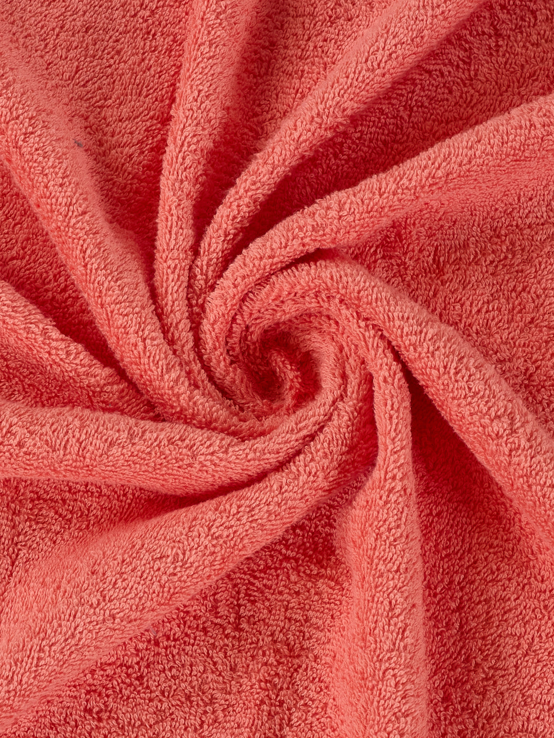 Essential Pink 100% Cotton Solid 380 GSM Bath Towel Super Charm 1 Pc Pvc Pack