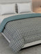 Premium Self Design Double Bed 3 Ply 200 GSM Comforter Cozy Flannel Collection Weight 2.8 kg