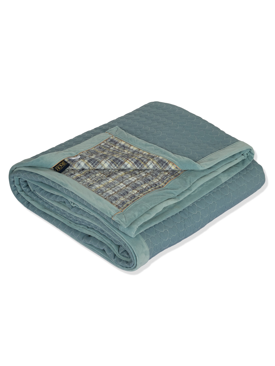 Premium Self Design Double Bed 3 Ply 200 GSM Comforter Cozy Flannel Collection Weight 2.8 kg