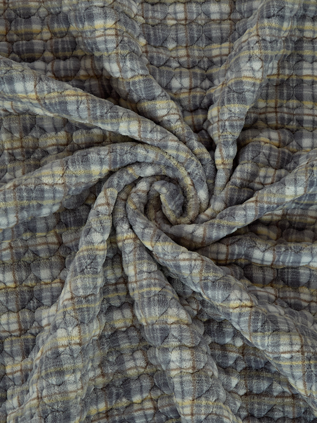 Premium Self Design Double Bed 3 Ply 200 GSM Comforter Cozy Flannel Collection Weight 2.8 kg