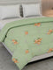 Premium Leaf Print Double Bed 3 Ply 200 GSM Comforter Cozy Flannel Collection Weight 2.8 kg