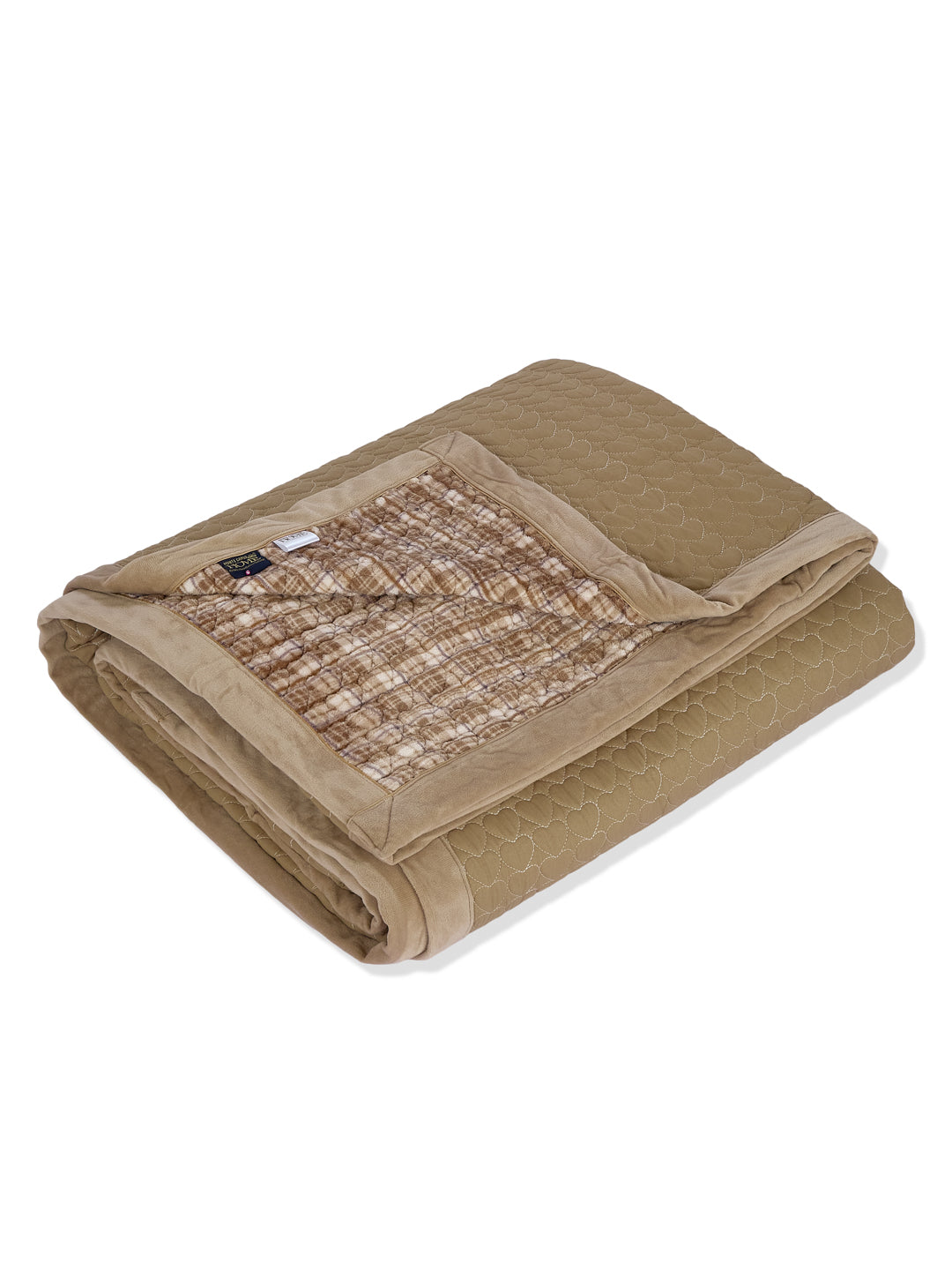 Premium Self Design Double Bed 3 Ply 200 GSM Comforter Cozy Flannel Collection Weight 2.8 kg