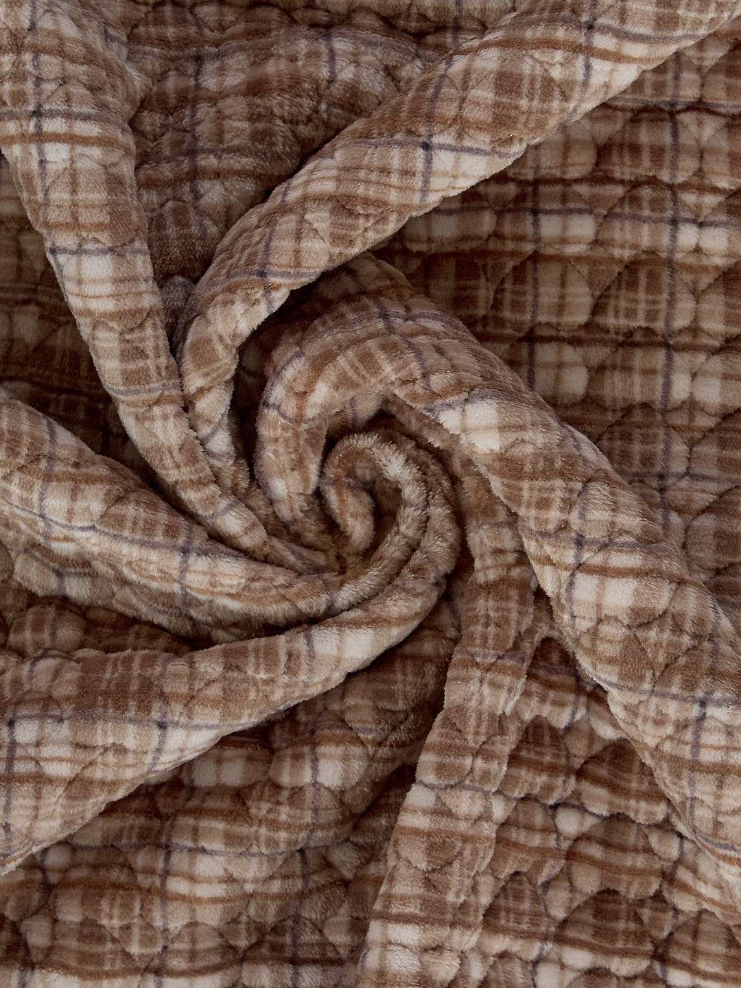 Premium Self Design Double Bed 3 Ply 200 GSM Comforter Cozy Flannel Collection Weight 2.8 kg