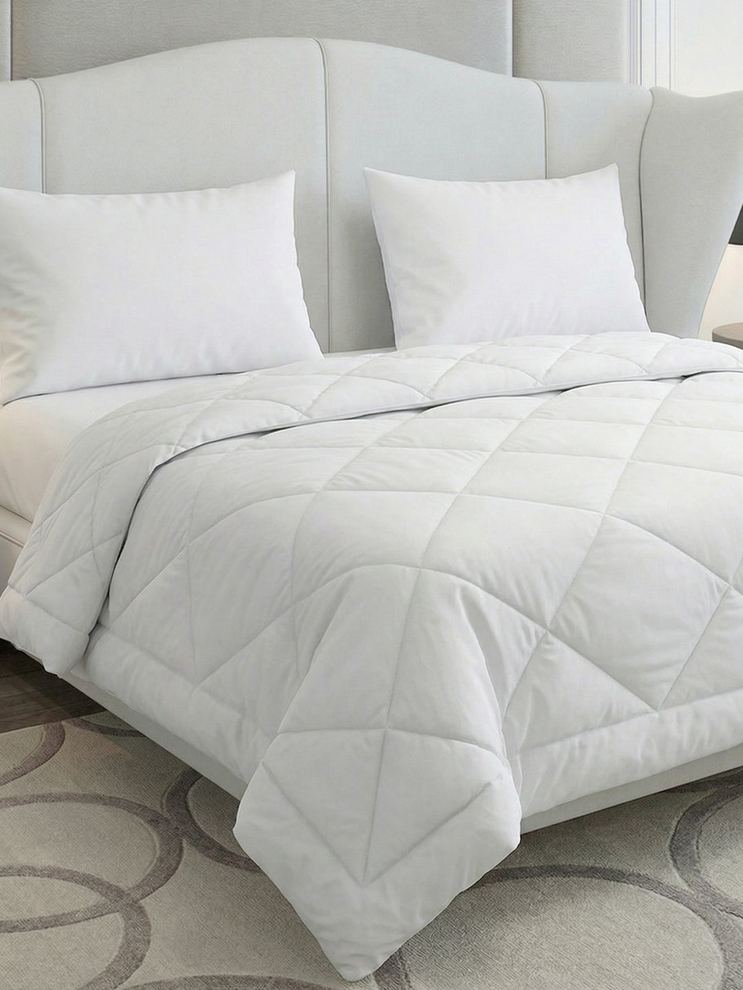 Premium Solid King Size 3 Ply 250 GSM Comforter Hotel Premium Collection Weight 2.5 kg