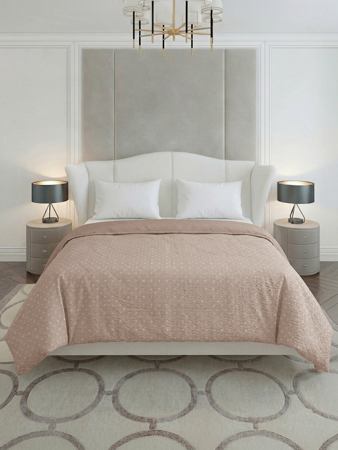 Premium Motif King Size 3 Ply 90 GSM Comforter Comfort Collection Weight 2.3 kg
