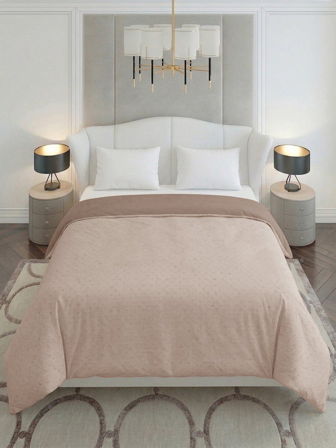 Premium Motif King Size 3 Ply 90 GSM Comforter Comfort Collection Weight 2.3 kg