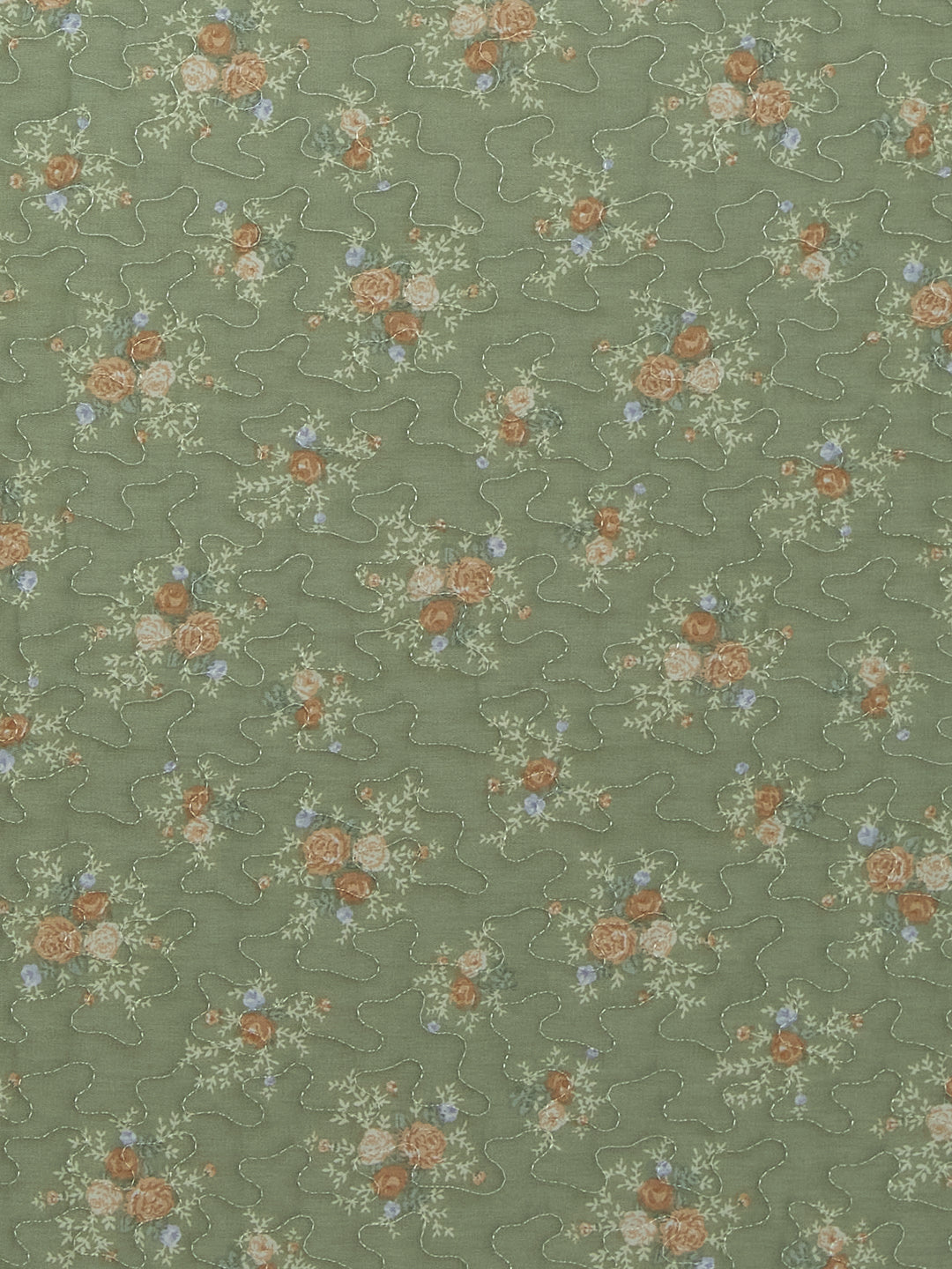 Premium Floral Print King Size 3 Ply 90 GSM Comforter Comfort Collection Weight 2.3 kg