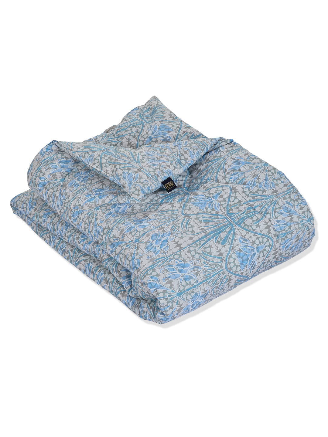 Vertical Floral Print King Size 3 Ply 150 GSM Comforter Prestige Collection Weight 2.5 kg