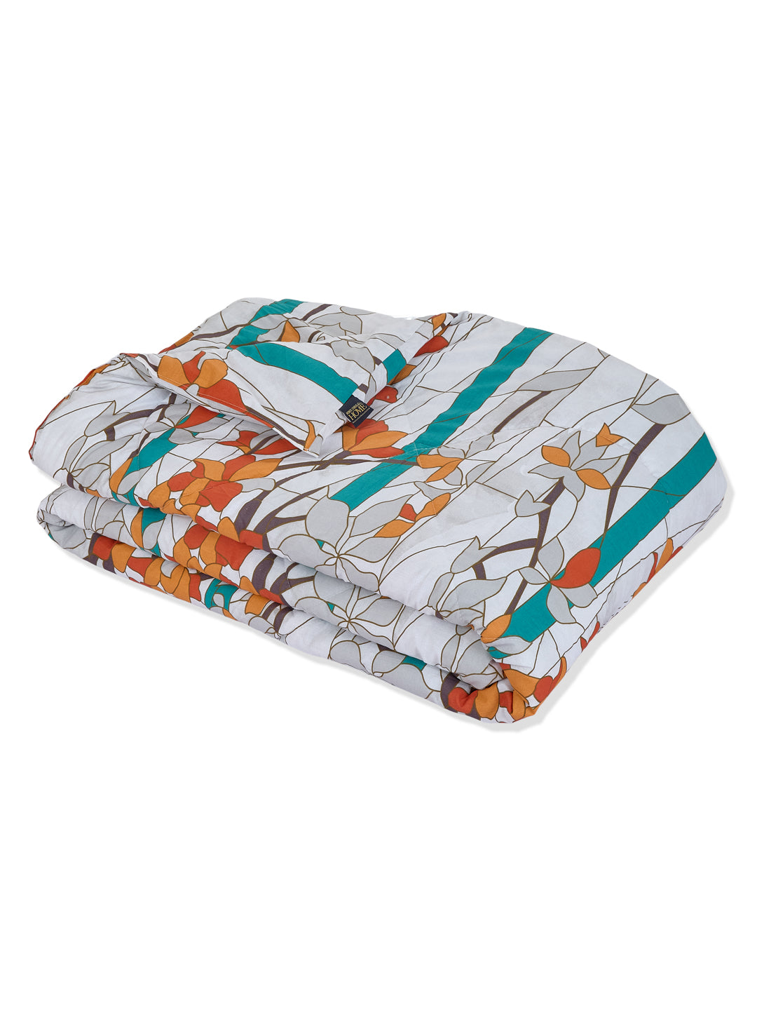 Floral Print King Size 3 Ply 150 GSM Comforter Prestige Collection Weight 2.5 kg