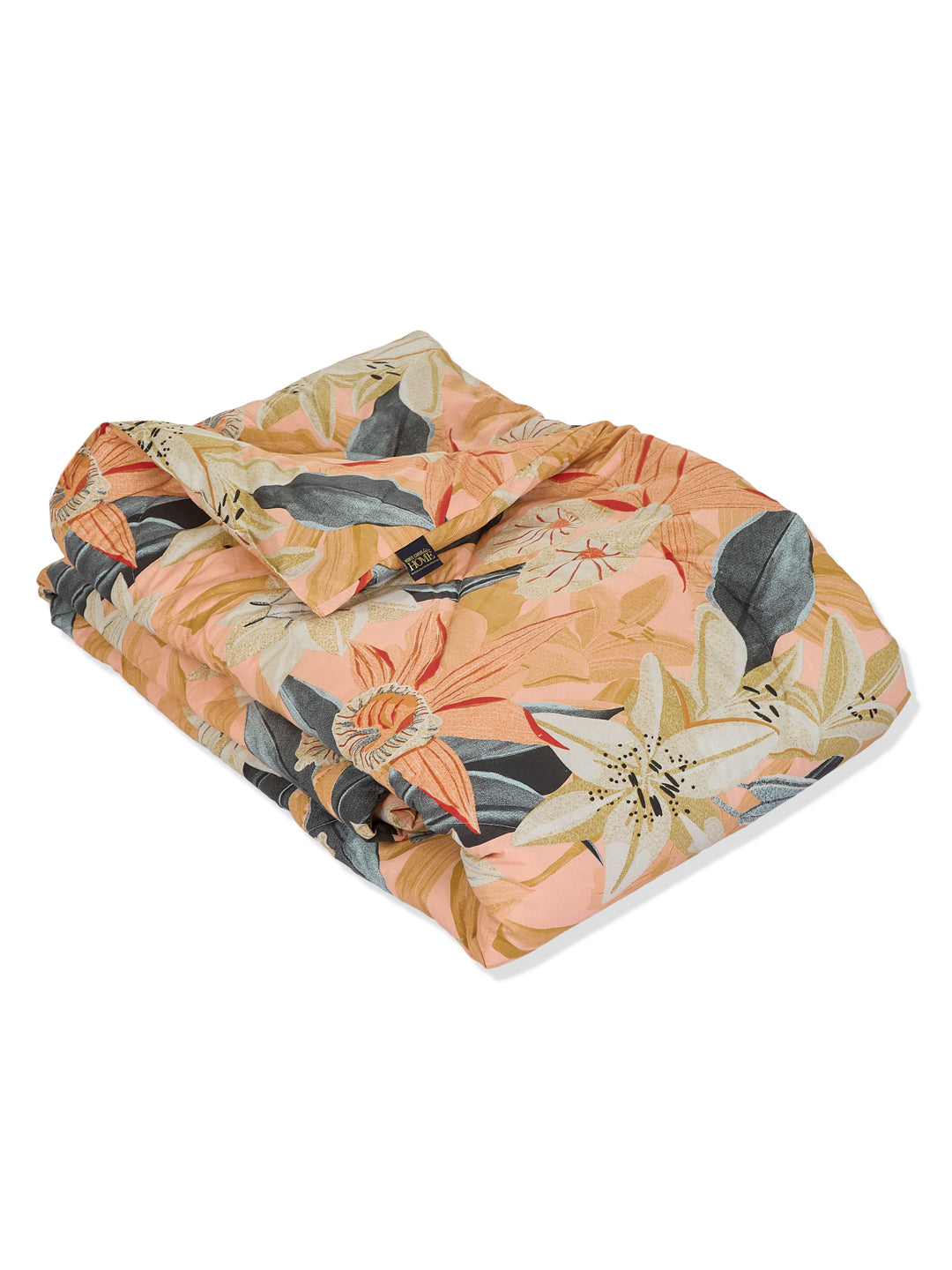Floral Print King Size 3 Ply 150 GSM Comforter Prestige Collection Weight 2.5 kg