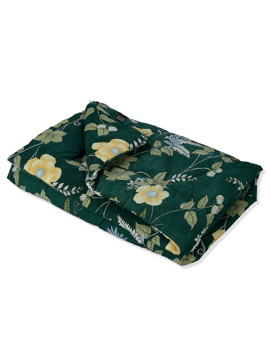 Floral Print Single Bed 3 Ply 105 GSM Comforter Timeless Collection Weight 950 g