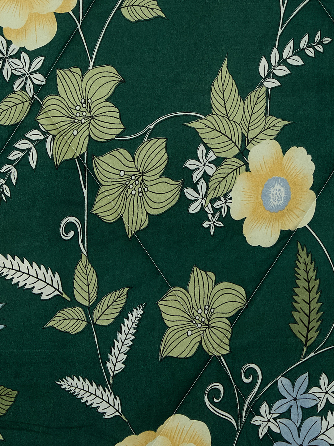 Floral Print Single Bed 3 Ply 105 GSM Comforter Timeless Collection Weight 950 g
