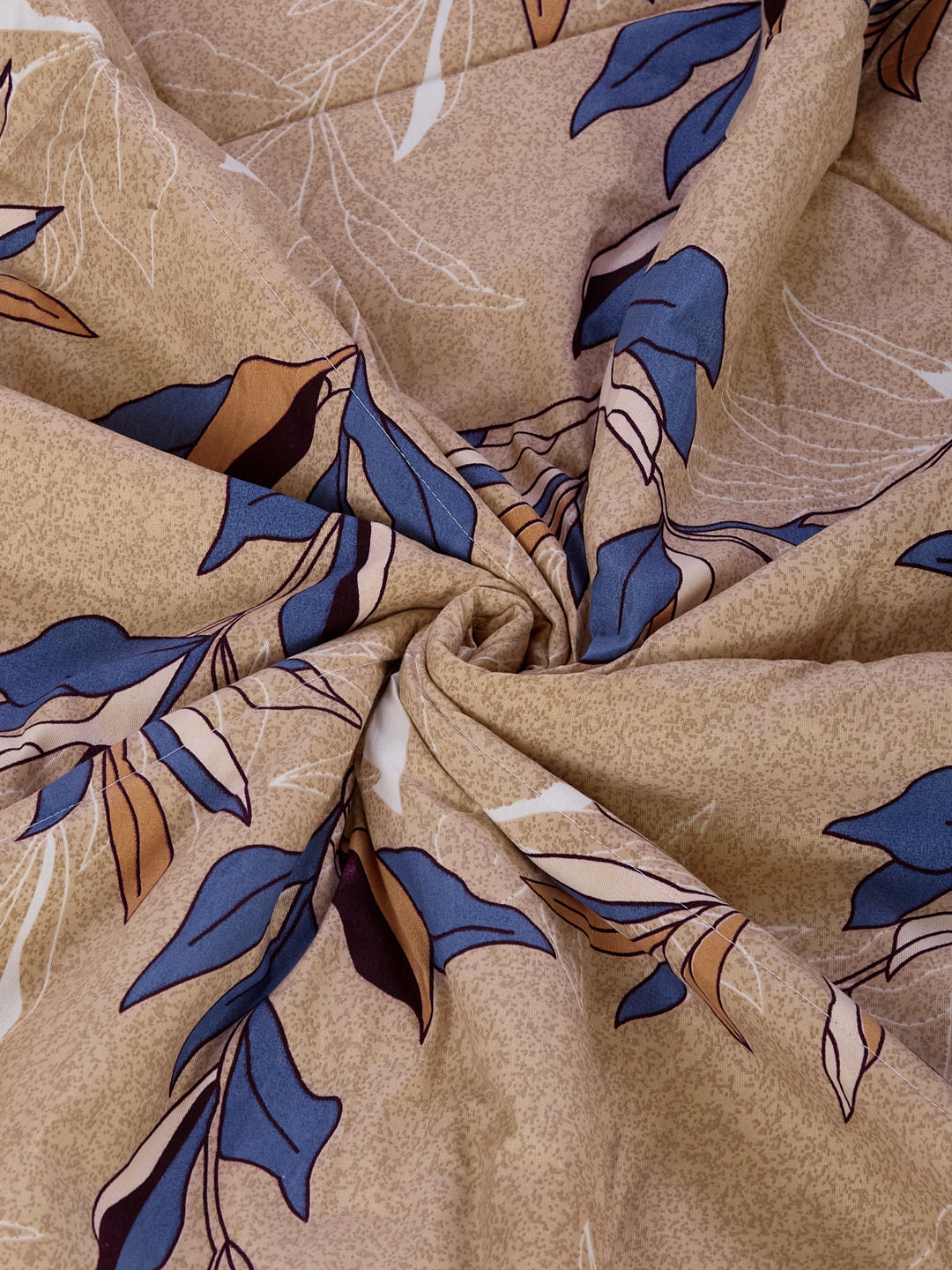 Floral Print Double Bed 3 Ply 105 GSM Comforter Timeless Collection Weight 1.6 kg