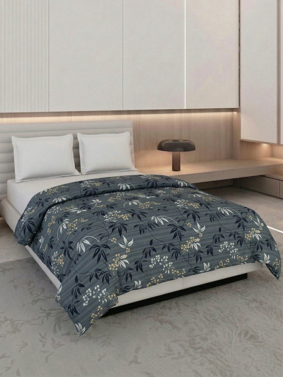 Floral Print Double Bed 3 Ply 105 GSM Comforter Timeless Collection Weight 1.6 kg