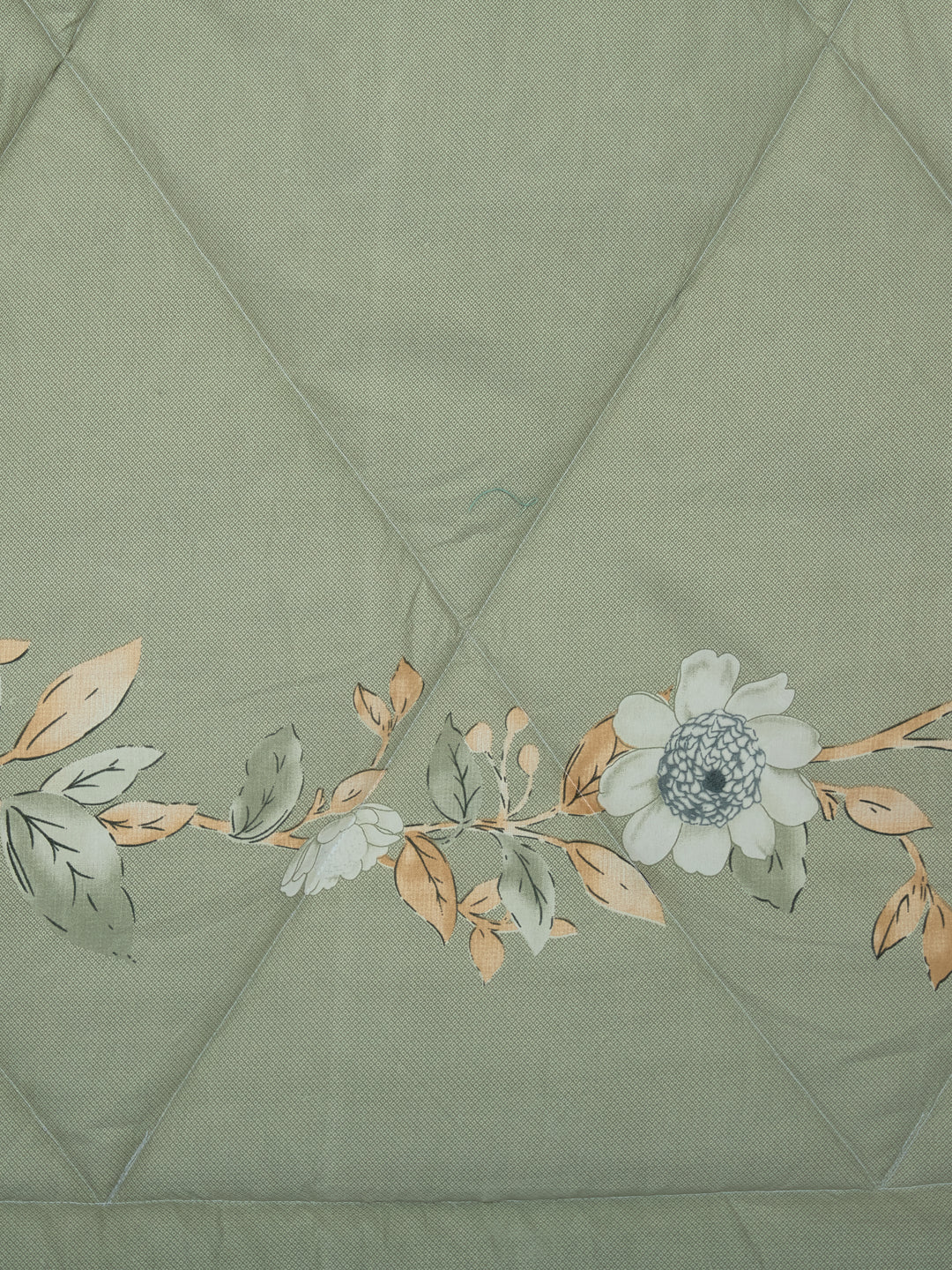 Floral Print Single Bed 3 Ply 105 GSM Comforter Timeless Collection Weight 950 g