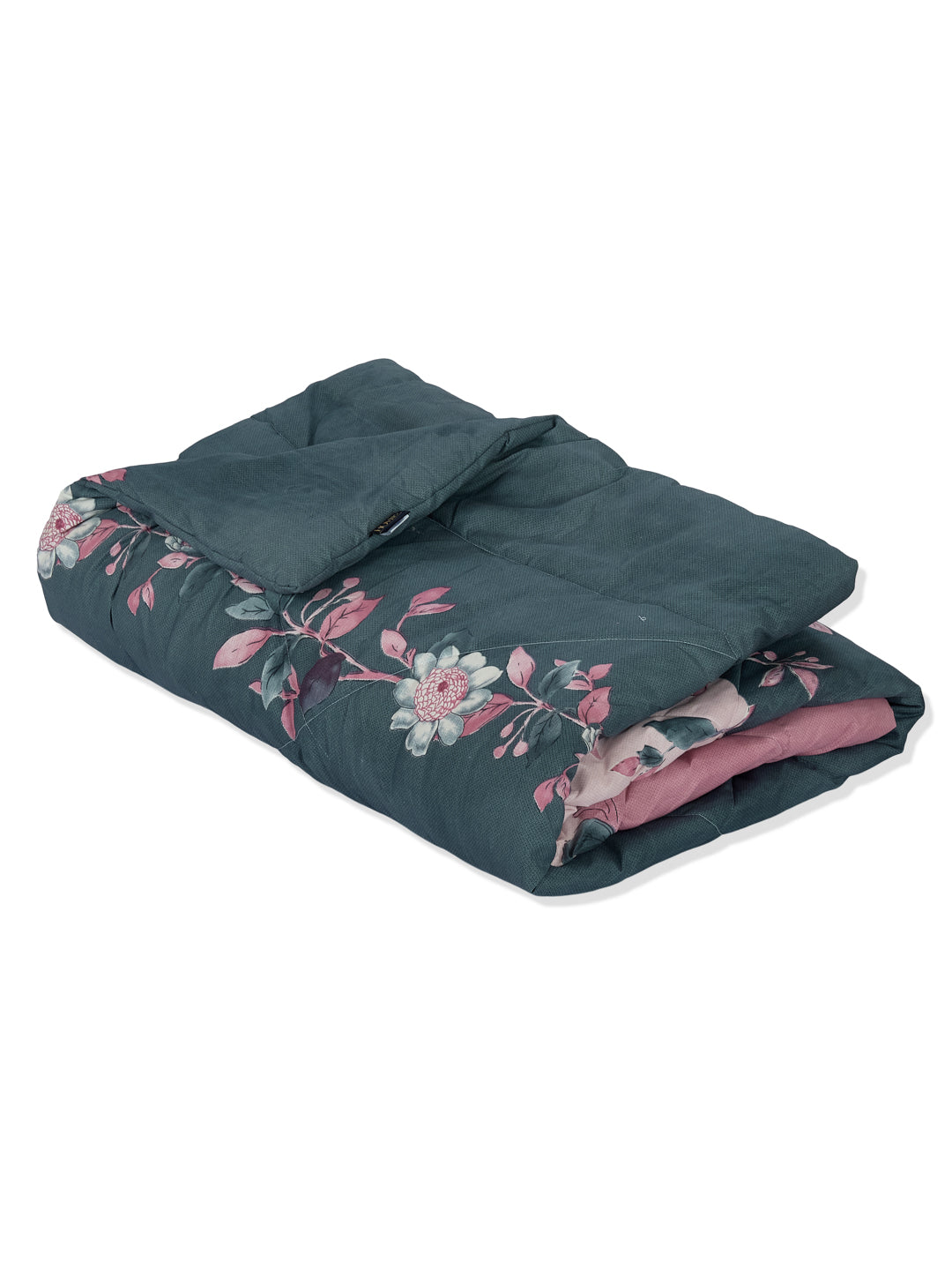 Floral Print Double Bed 3 Ply 105 GSM Comforter Timeless Collection Weight 1.6 kg
