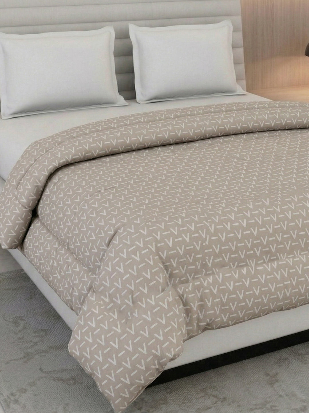 Printed Double Bed 3 Ply 105 GSM Comforter Timeless Collection Weight 1.6 kg
