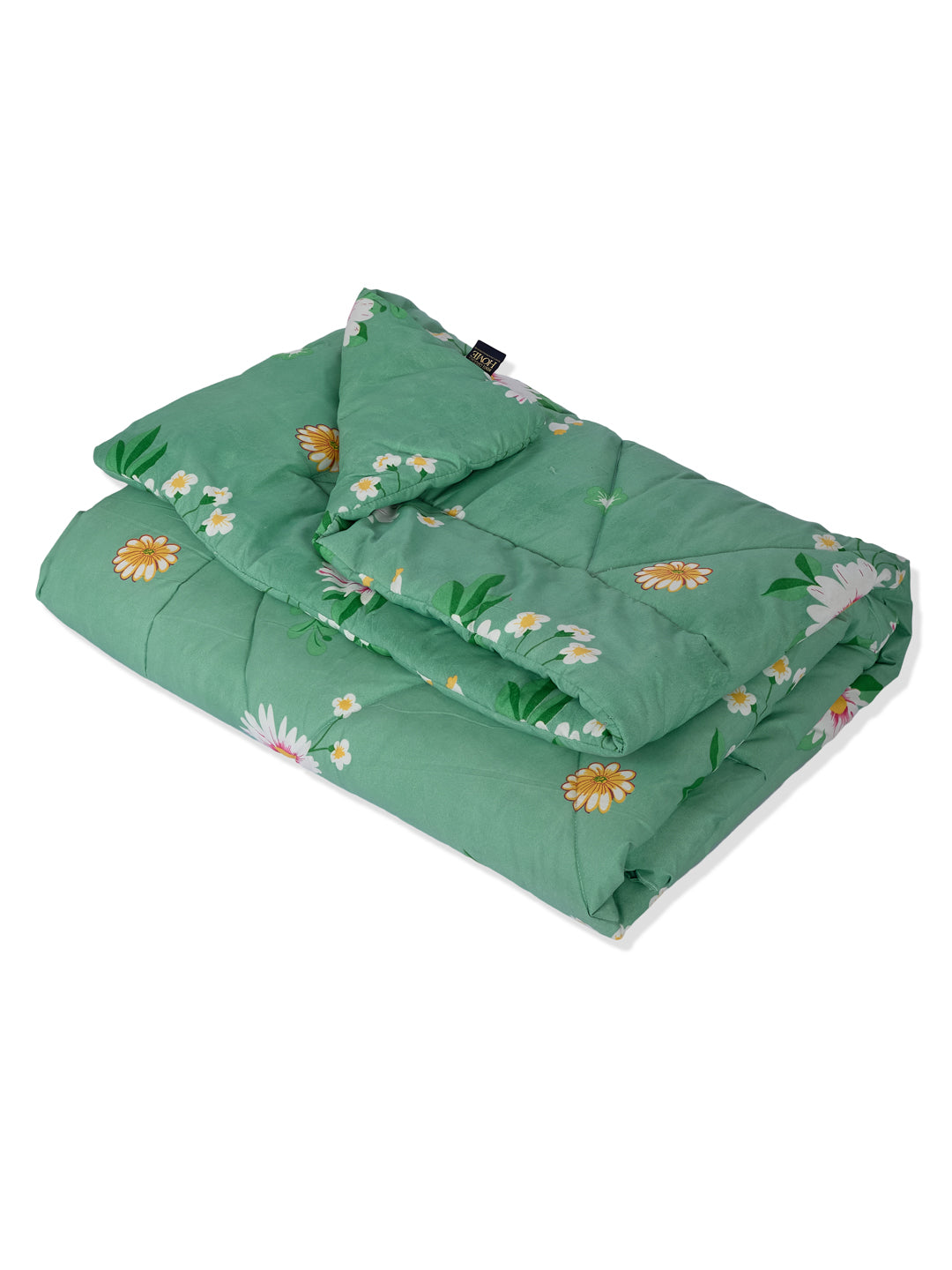 Floral Print Single Bed 3 Ply 105 GSM Comforter Timeless Collection Weight 950 g