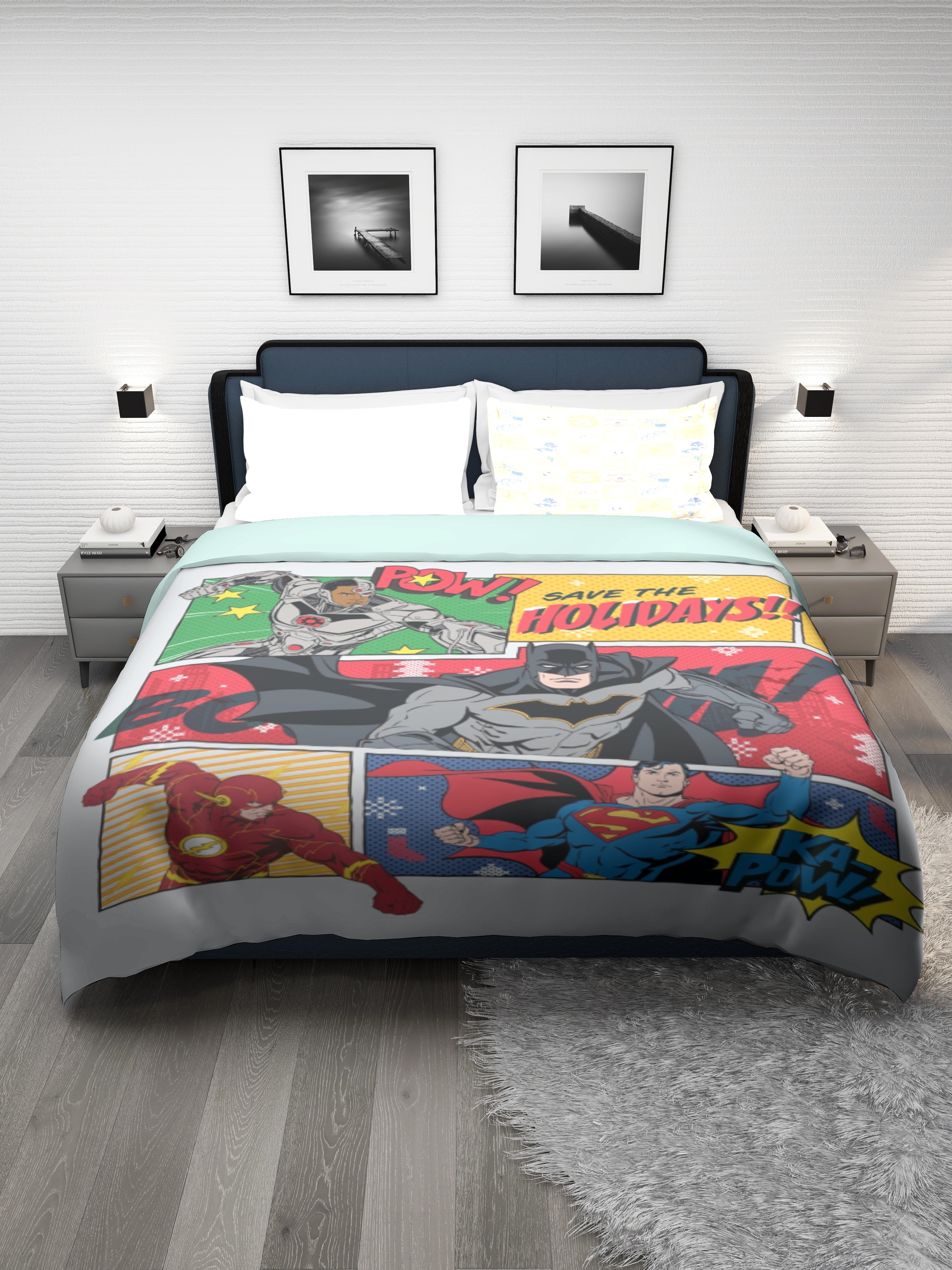 Monte Carlo TOONX Cartoon Printed 110 GSM Double Bed Comforter
