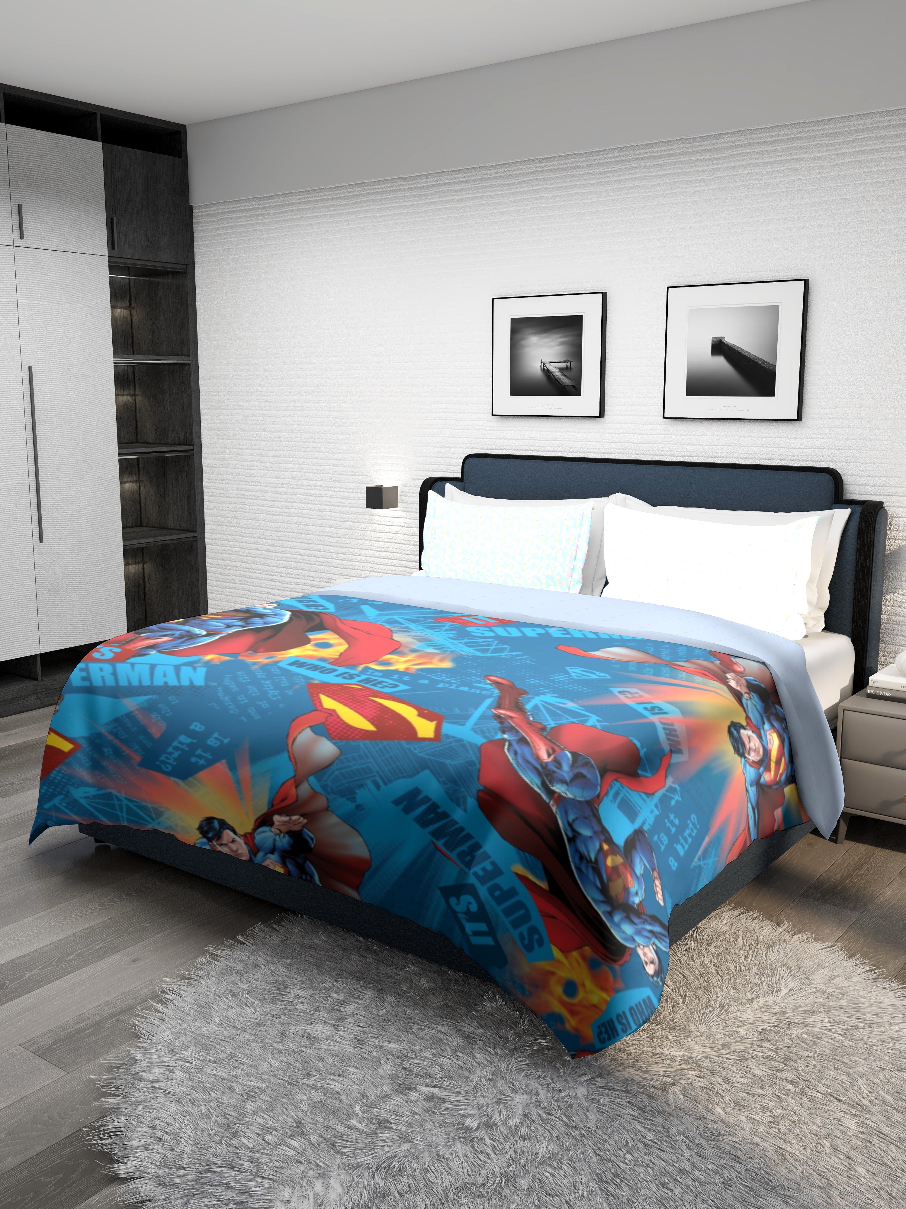 Monte Carlo TOONX Cartoon Printed 110 GSM Double Bed Comforter