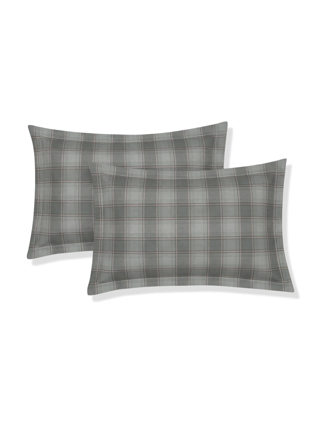 Premium Checked Double Bed 3 Ply 100 GSM Comforter Classique Warm Hug Collection Weight 2.5 kg