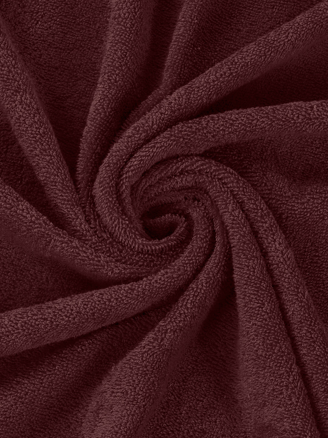 Maroon Pure Cotton Solid 380 GSM Car Towel 1 Piece (Jazz Collection)