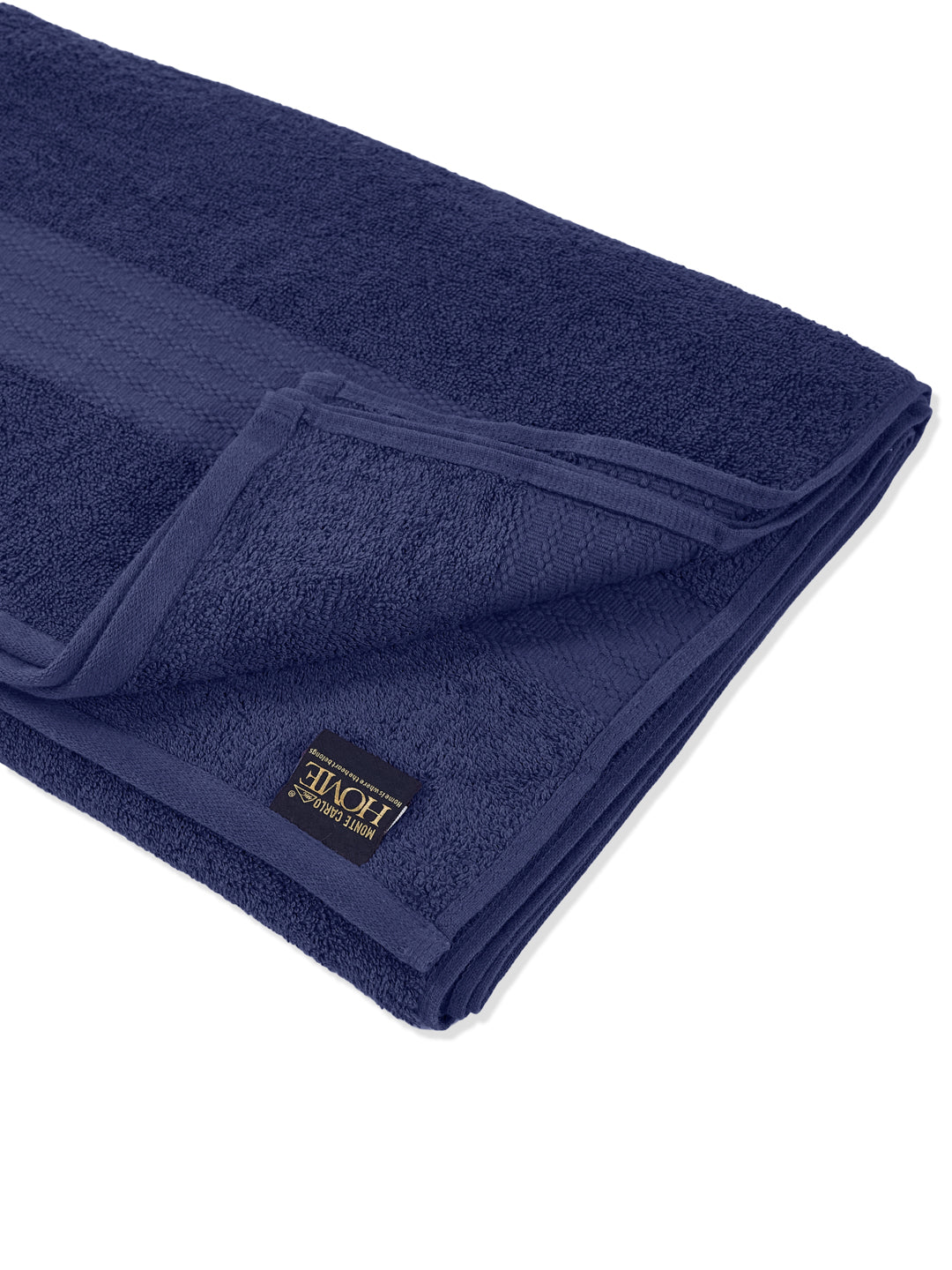 Insignia Blue Pure Cotton Solid 380 GSM Car Towel 1 Piece (Jazz Collection)