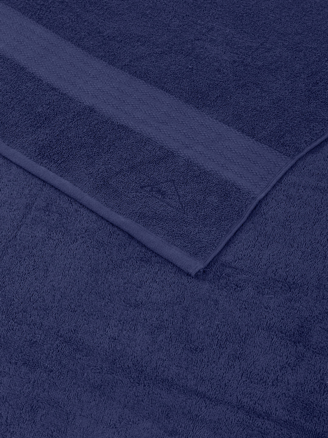 Insignia Blue Pure Cotton Solid 380 GSM Car Towel 1 Piece (Jazz Collection)
