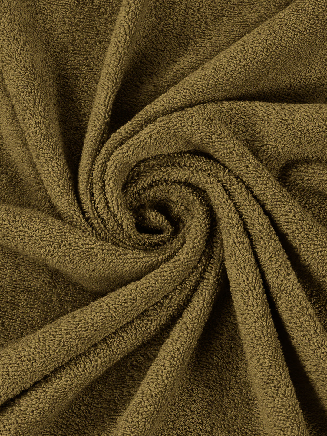 Khaki Pure Cotton Solid 380 GSM Car Towel 1 Piece (Jazz Collection)