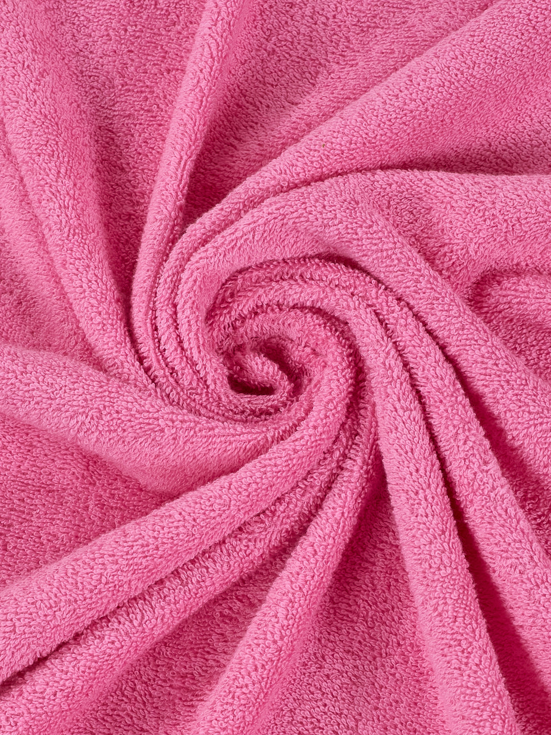 Pink Pure Cotton Solid 380 GSM Car Towel 1 Piece (Jazz Collection)