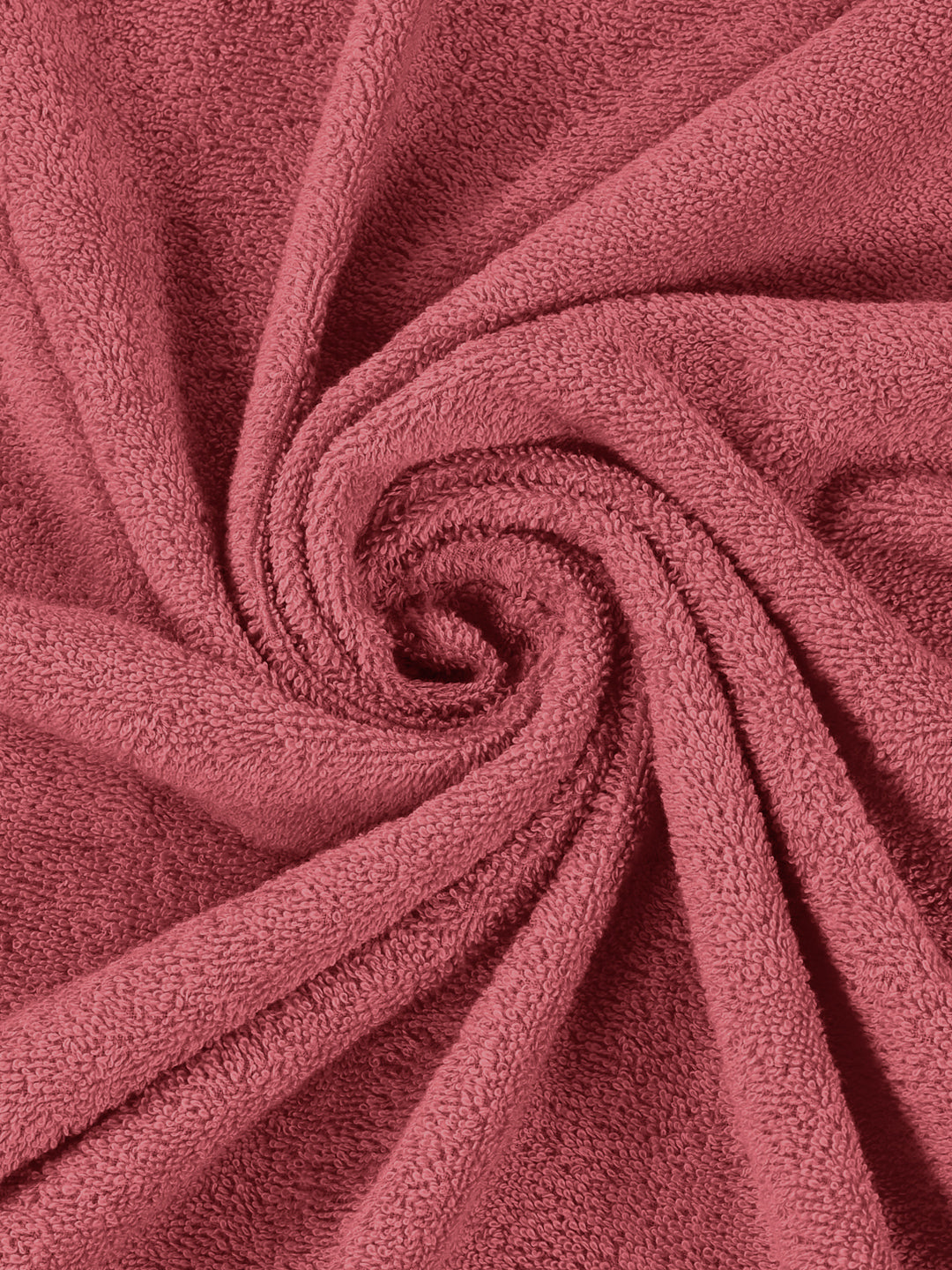 Peach Pure Cotton Solid 380 GSM Car Towel 1 Piece (Jazz Collection)