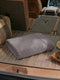 Grey Pure Cotton Solid 380 GSM Car Towel 1 Piece (Jazz Collection)