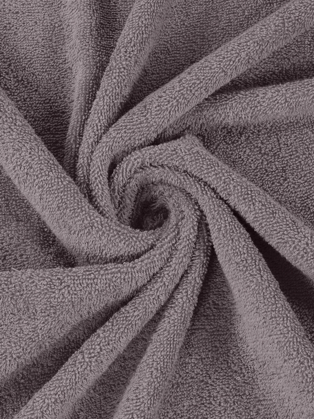 Grey Pure Cotton Solid 380 GSM Car Towel 1 Piece (Jazz Collection)