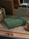 Green Pure Cotton Solid 380 GSM Car Towel 1 Piece (Jazz Collection)
