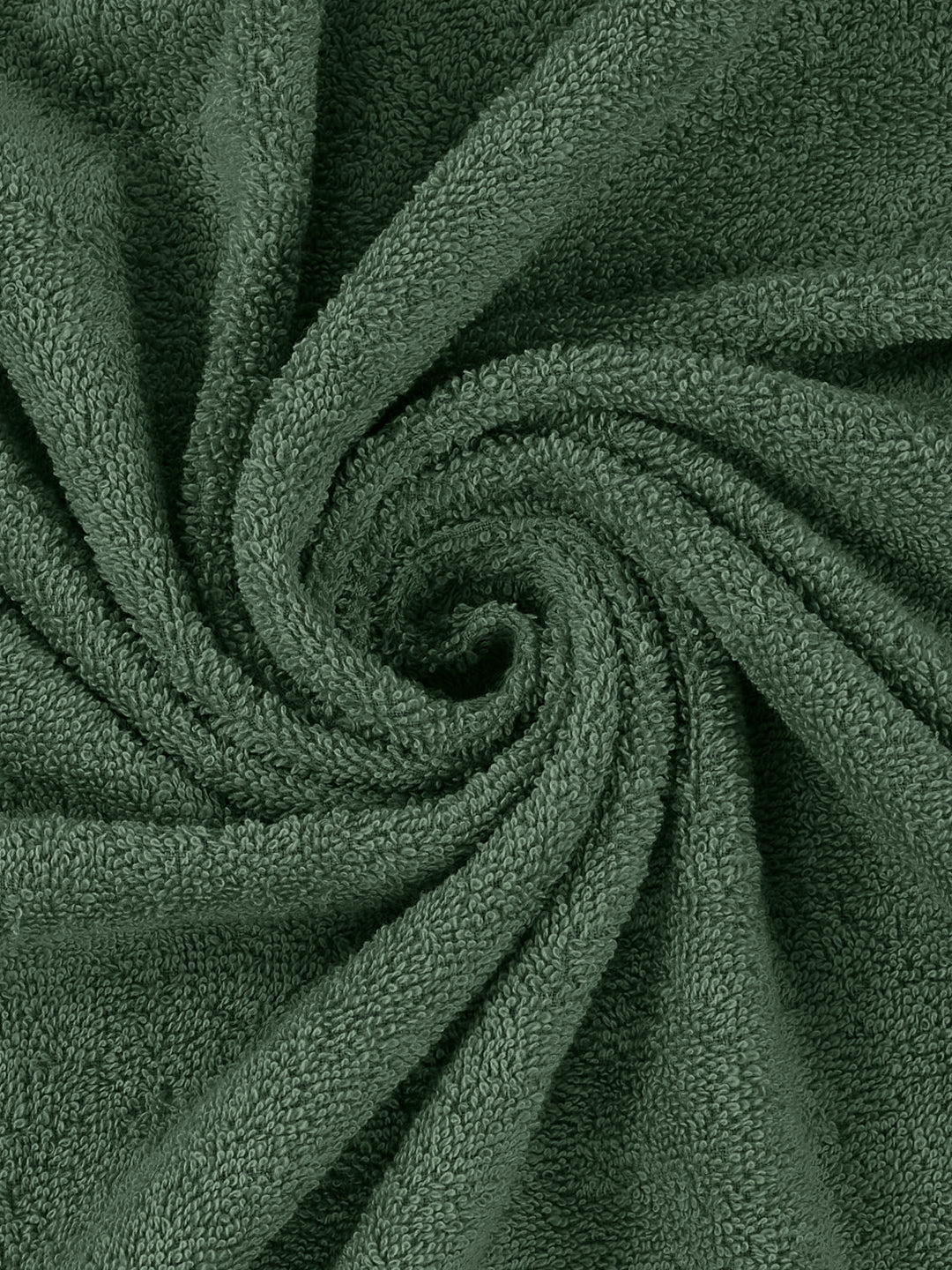 Green Pure Cotton Solid 380 GSM Car Towel 1 Piece (Jazz Collection)