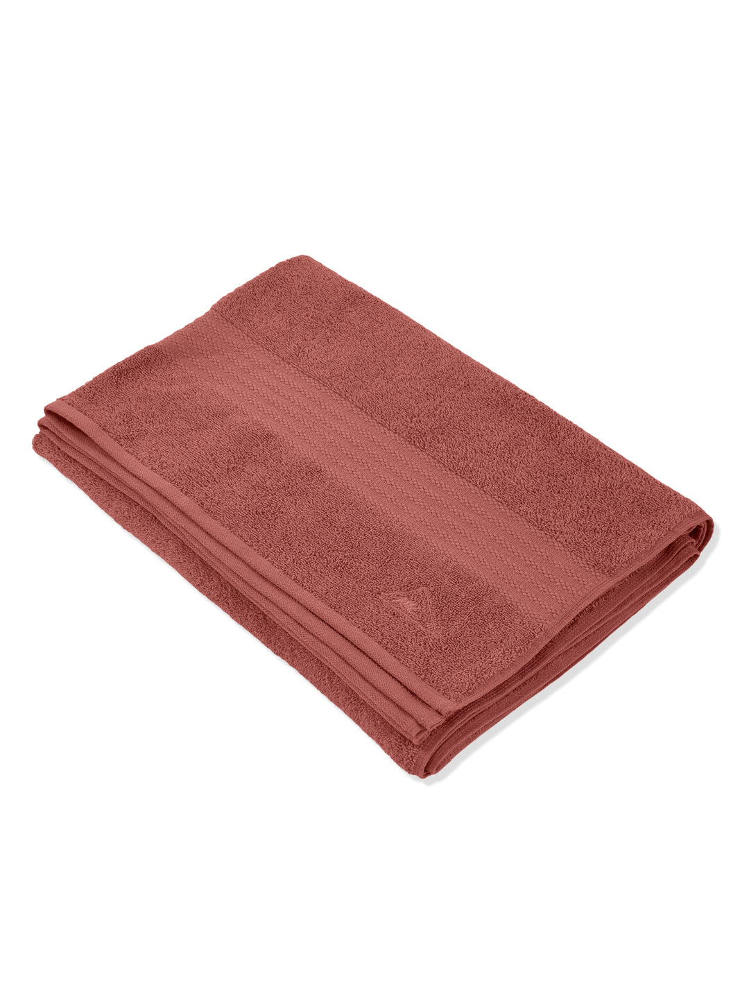 Peach Pure Cotton Solid 380 GSM Car Towel 1 Piece (Jazz Collection)