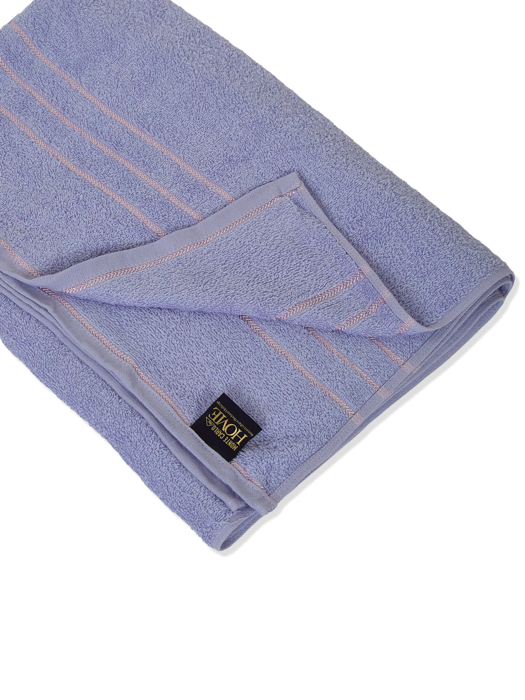Lavender Pure Cotton Solid 340 GSM Car Towel 1 Piece (Soho Collection)