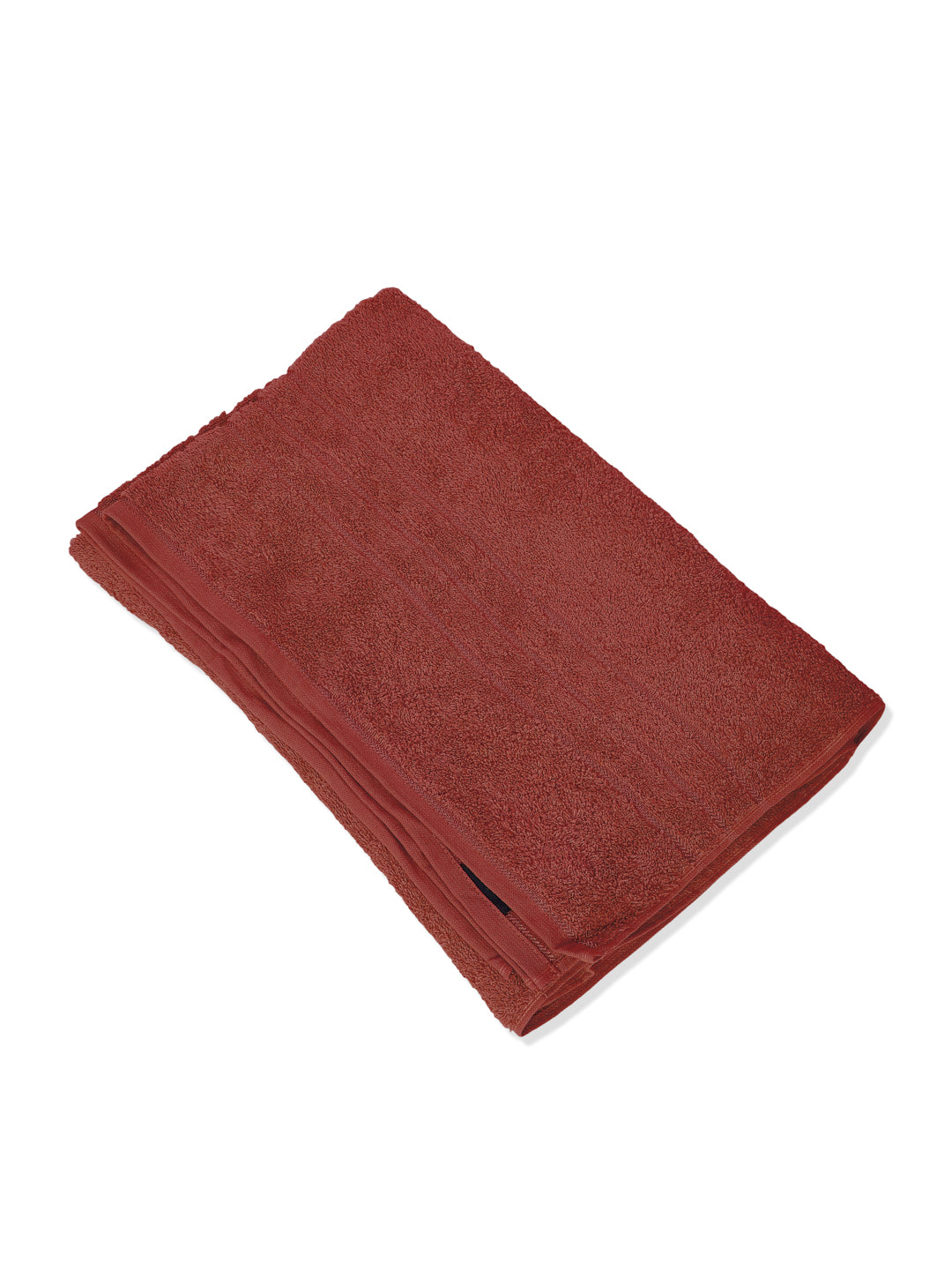 Red Pure Cotton Solid 340 GSM Car Towel 1 Piece (Soho Collection)