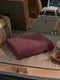 Burgundy Pure Cotton Solid 340 GSM Car Towel 1 Piece (Soho Collection)