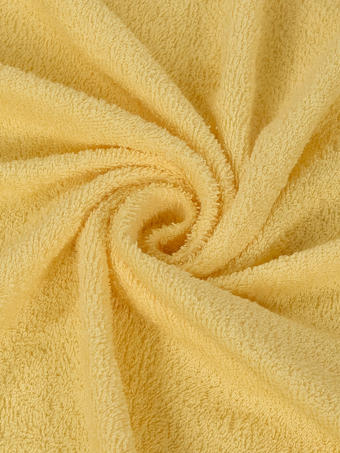 Yellow Pure Cotton Solid 340 GSM Car Towel 1 Piece (Soho Collection)