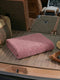 Mauve Pure Cotton Solid 340 GSM Car Towel 1 Piece (Soho Collection)