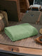 Green Pure Cotton Solid 340 GSM Car Towel 1 Piece (Soho Collection)