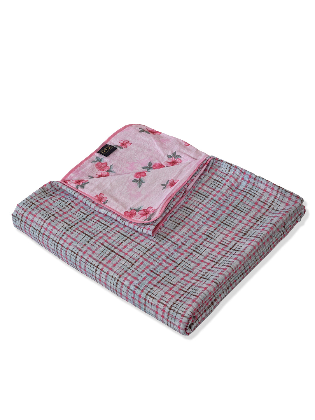 Prestige Collection Premium Floral Print 3 Ply 136 TC Double Bed Dohar